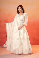 Salwar Kameez Indian Pakistani Wedding Party Wear Dress Bollywood Sharara Suit
