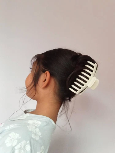 6 Farben Große Haarkrallenspangen für Frauen Matt Groß Starker Halt Kieferspange 11 cm - Bild 7 von 15
