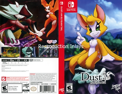 Limited Run Dust an Elysian Tail Console Game for Nintendo Switch