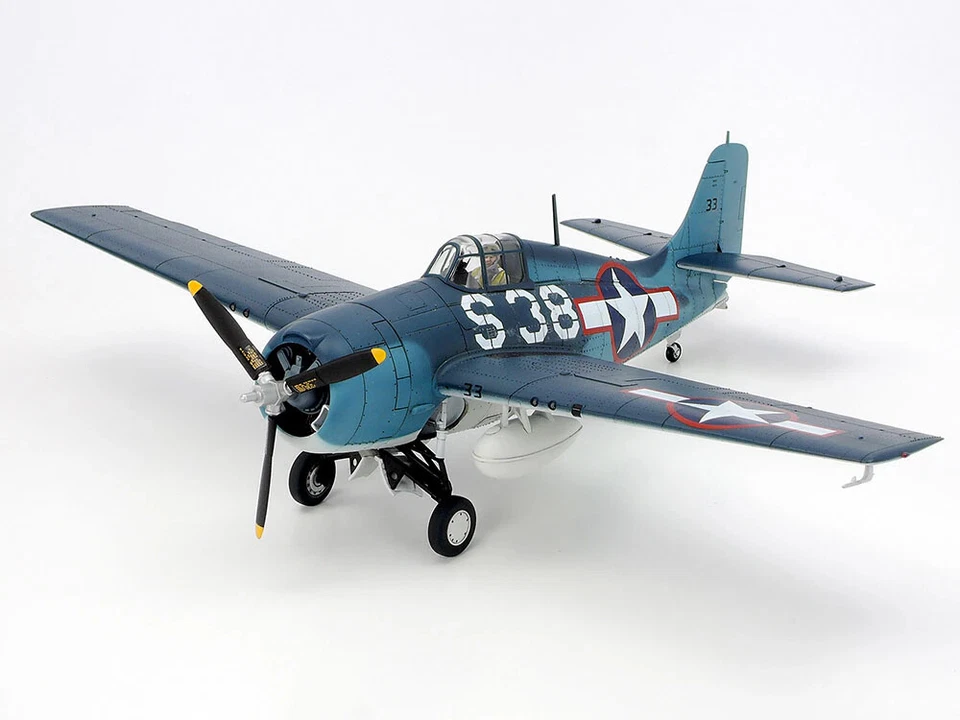 Tamiya 1/48 n.126 Grumman FM-1 Wildcat/Martlet Mk.V Plastic Model 61126 - Immagine 2 di 4