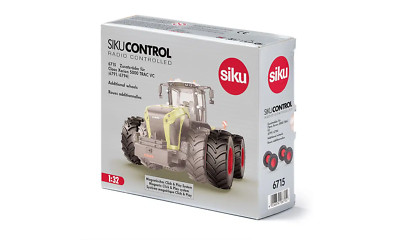 Siku Control 6715 Zwillingsreifen Zusatzräder für Claas Xerion 5000(6791/6794)