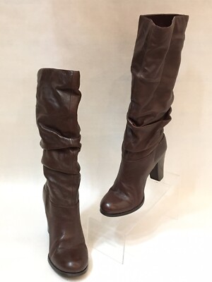 brown slouch boots