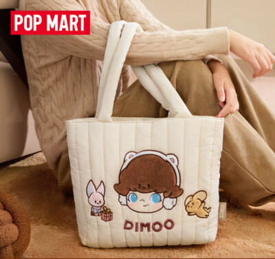 WARM FLUFFY Series DIMOO shoulder bag New Bag Authentic Art Girl