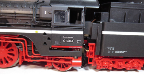 Roco 41270 H0 DCC-Sound Dampflok BR 01 504 Reko DR Epoche 3 mit Umlaufschürze - Bild 15 von 21