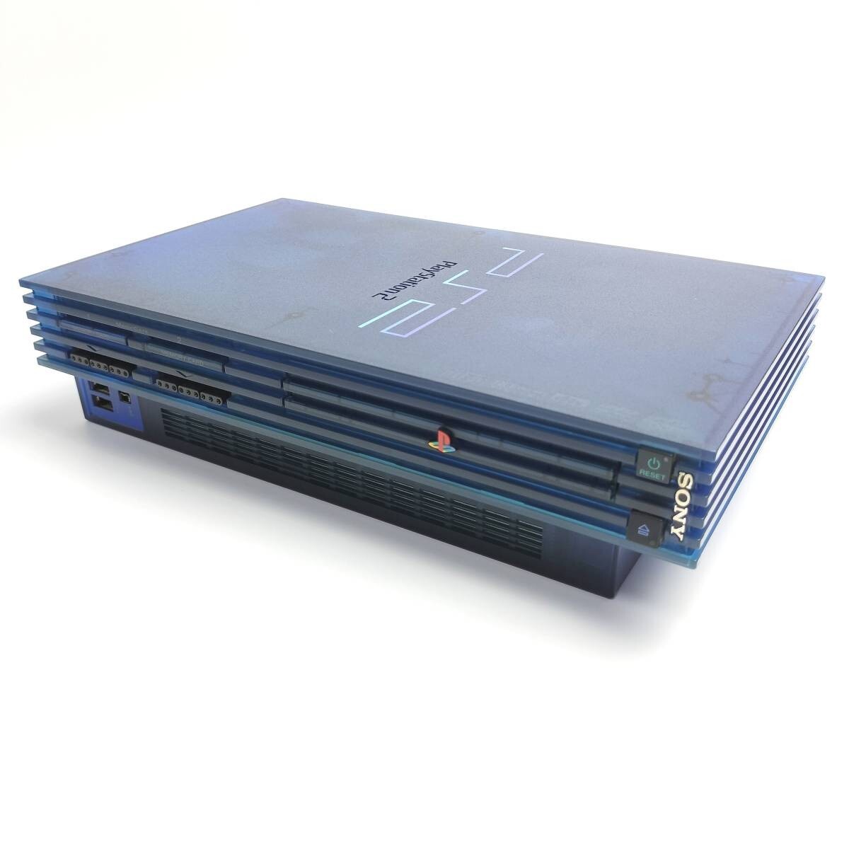 PS2 SCPH-37000 SONY PlayStation2 Ocean Blue Body Console w