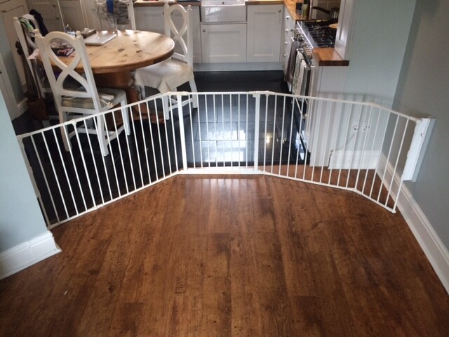 extra wide wooden baby gate