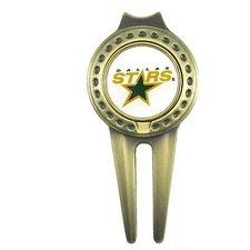 Dallas Stars Golfers Divot Tool with Golf Ball Marker