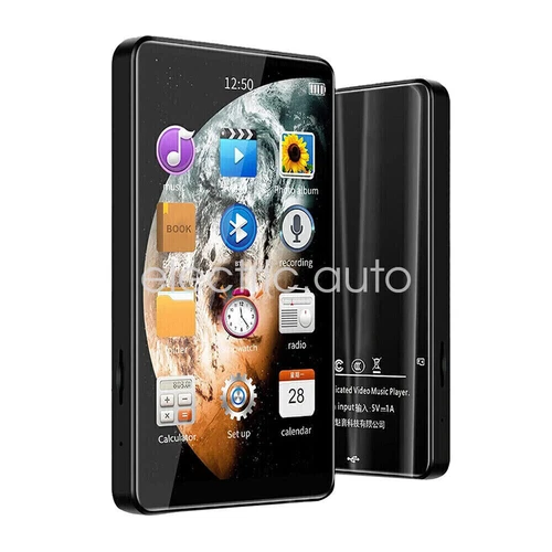 4 inch Full Touch Screen Bluetooth 5.2 Android MP3 Music MP4 Video Player 128GB