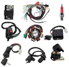 Complete Wiring Harness Kit With Electrics For ATV Quad 4 Wheelers 150CC-250CC -