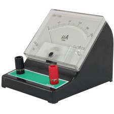 Analog Ammeter DC 0-200µA Meter Movement - Measures DC Current in a DC Circuit