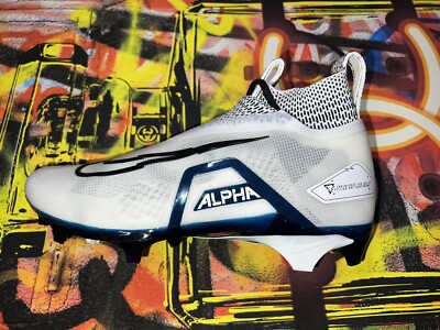 Nike Alpha Menace Elite 3 White Black College Navy CT6648-102 Men 8.5 NEW Nike Alpha Menace Elite 3  main image 4
