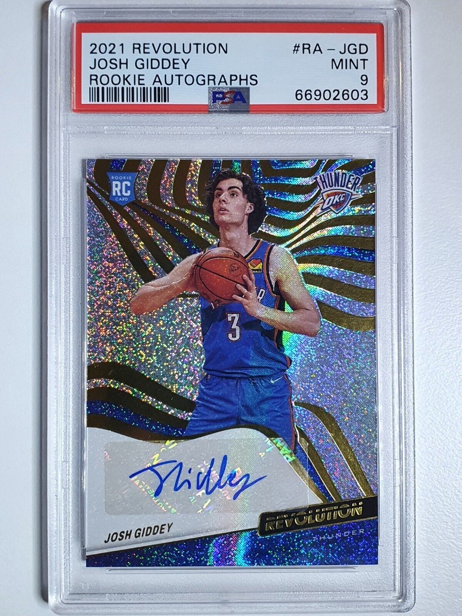 Josh Giddey RC auto /249シリ select 2021-22 Panini Select Josh
