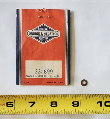 #ad Vintage NOS Briggs and Stratton Washer Choke Lever P# 220899 $3.50
