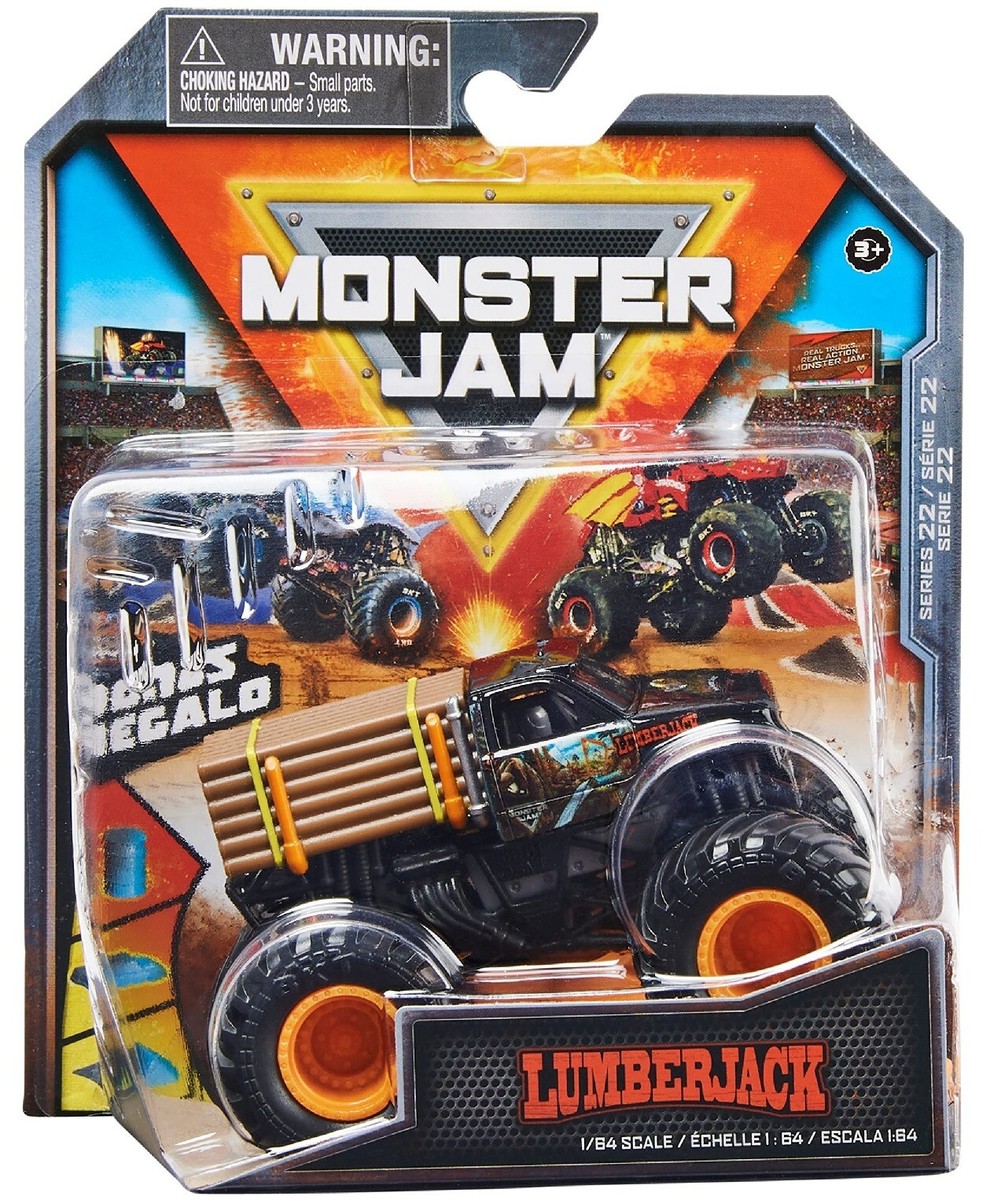LUMBERJACK Series 22 - Monster Jam Spin Master Trucks Cars Auto 1