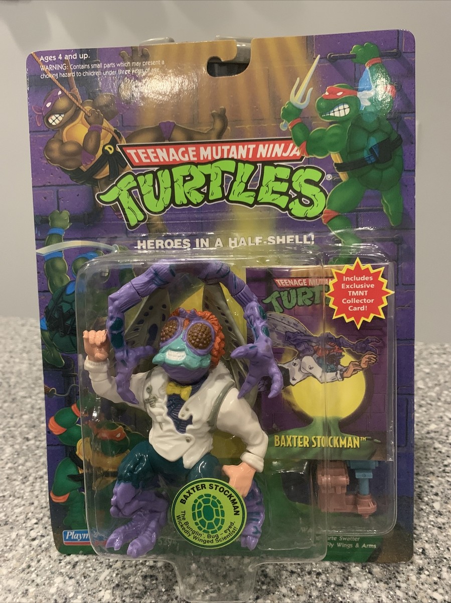 TMNT 1994 Ninja Turtles Baxter Stockman MOC | eBay