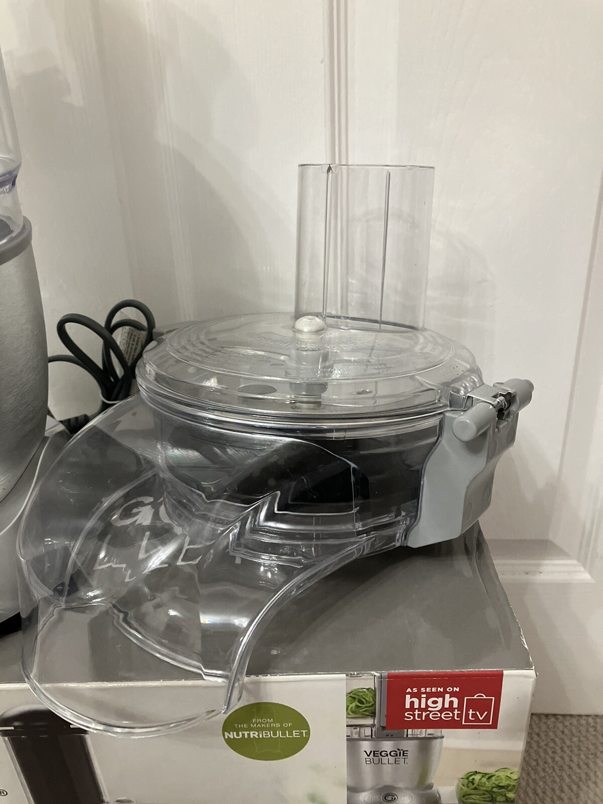 NutriBullet Veggie Bullet 500W Food Processor Silver 5060191466851 eBay