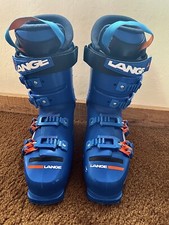 Lange RS 70 SC Flex Blue 25.5 Junior Race Ski Boots with Dual Core Technology