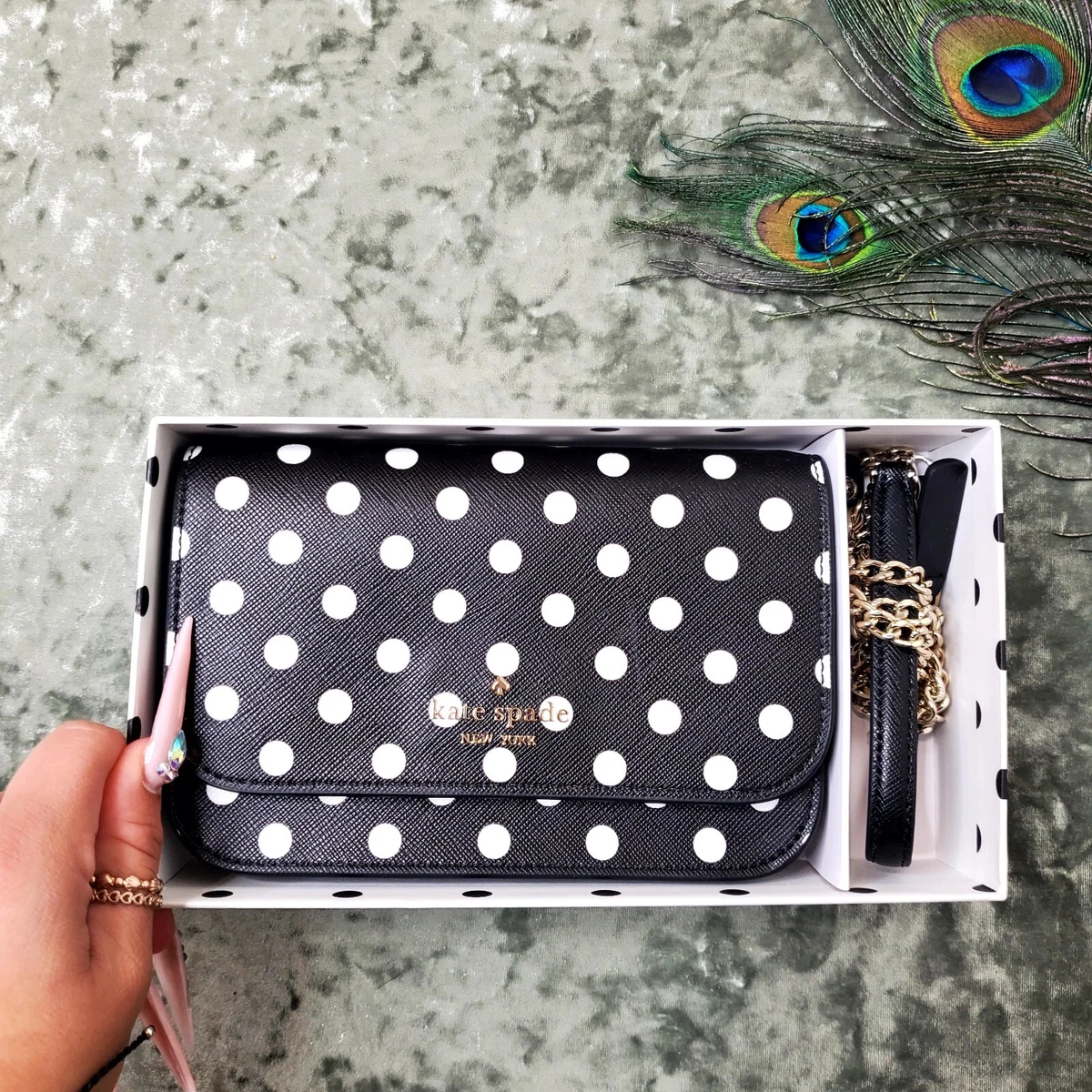 The Essentials Convertible Confetti Clutch