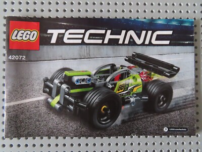 LEGO Technic 42072 Rennwagen Zack Whack Rückziehmotor     kpl. + Anleitung
