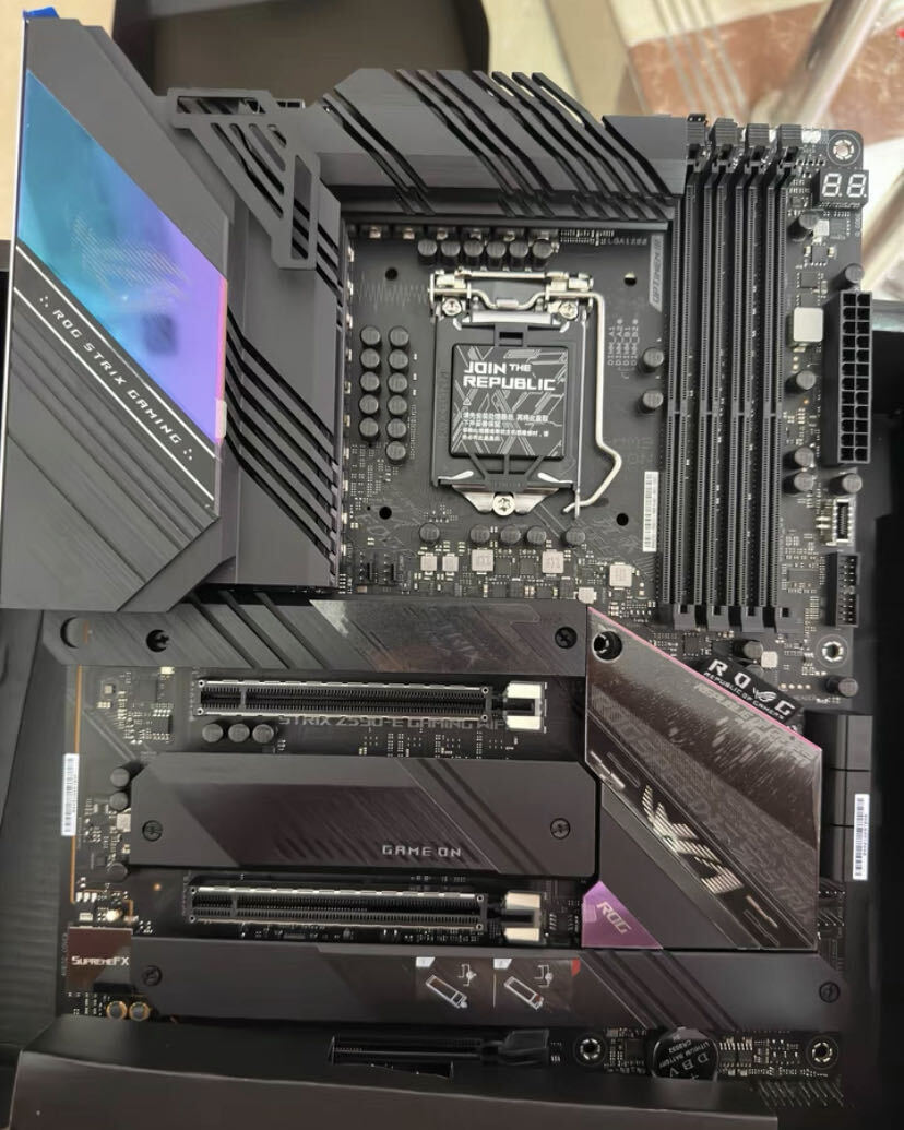 ASUS ROG STRIX Z590-E GAMING WIFI LGA1200 support 11/10th Gen Core