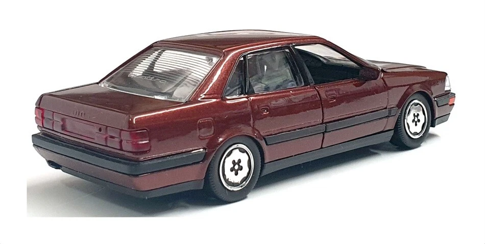 Schabak 1/43 Scale Diecast 1024 - Audi V8 - Burgundy - Photo 2/4
