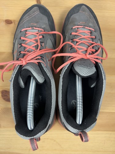 SCARPA Rapid Leather Gray Coral Hiking Shoes 33355-352 Women's US 8.5 - Picture 5 of 7