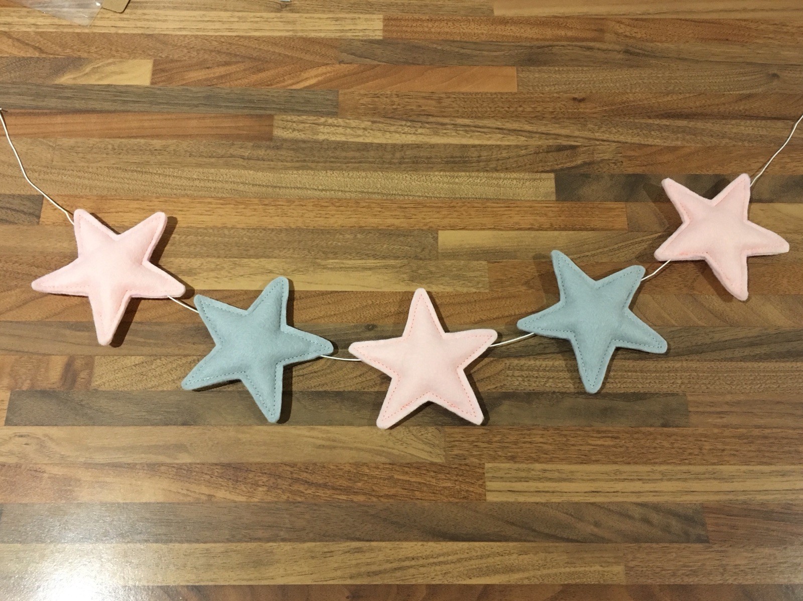 felt garland nursery