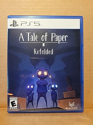 A TALE OF PAPER:  REFOLDED - Selecta Play - PS5 Game - Used - NOT TESTED - MINT