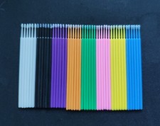 200Pcs Dental Micro Brush Disposable Materials Tooth Applicators Brush Cleaning