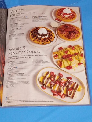 IHOP Restaurant Official MENU Spring/Summer 2024 10 page Genuine