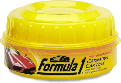 Formula 1 Carnauba High-Gloss Shine Car Wax Paste