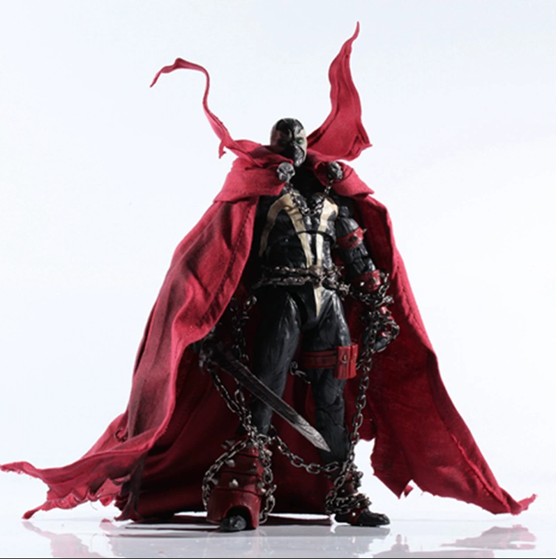 1/12 Scale Custom Deluxe Red Wired Cape Set for 6'' Mcfarlane