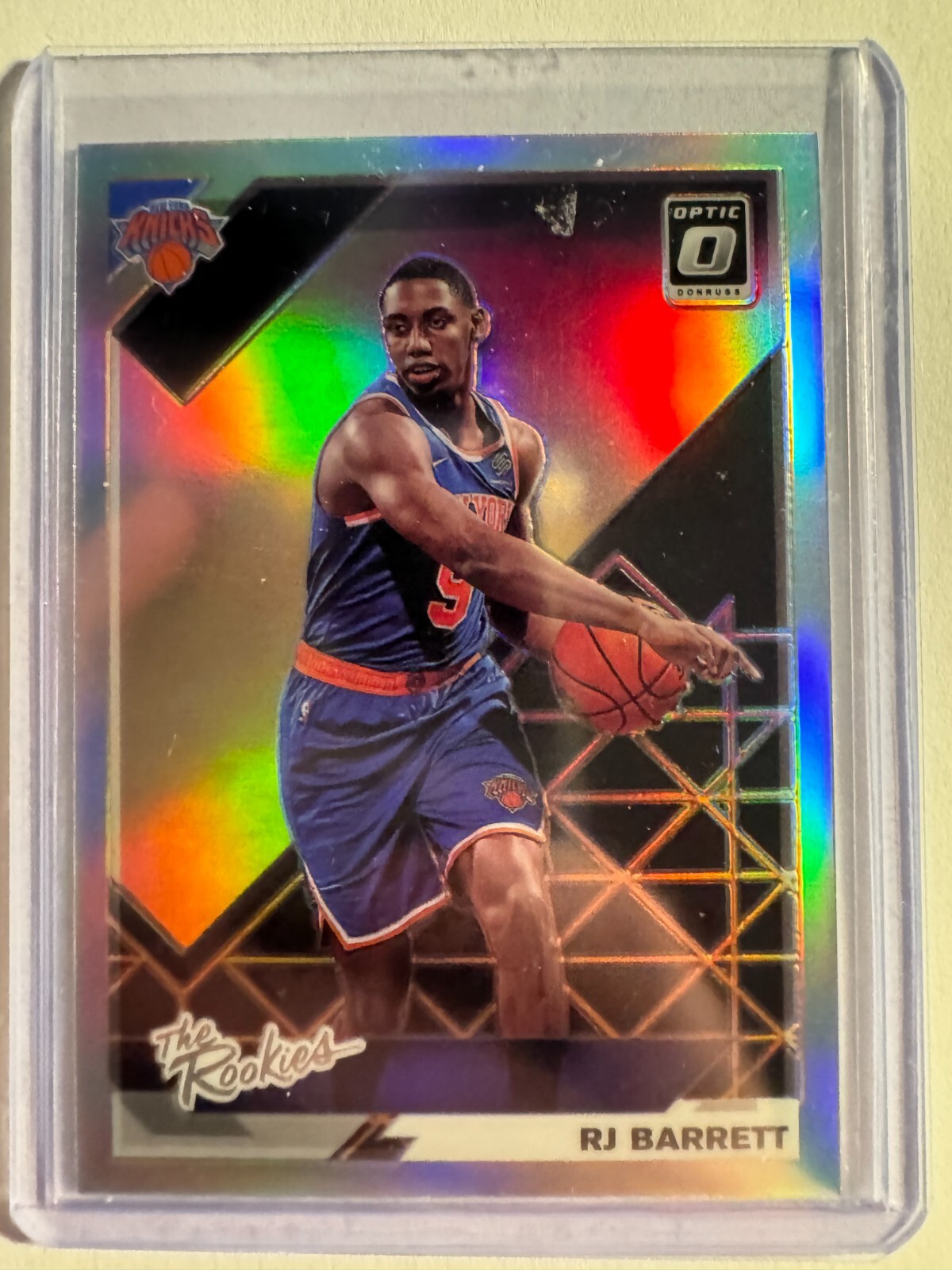 K180,958 - 2019-20 Donruss Optic The Rookies Holo #3 RJ Barrett