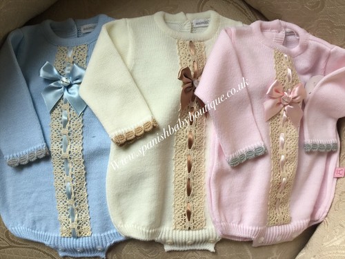 Spanish baby romper outfit 0-1-3 months 