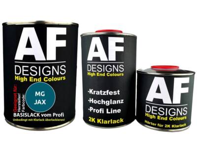 2,5L Autolack für MG JAX Kingfisher Metallic Klarlack Härter