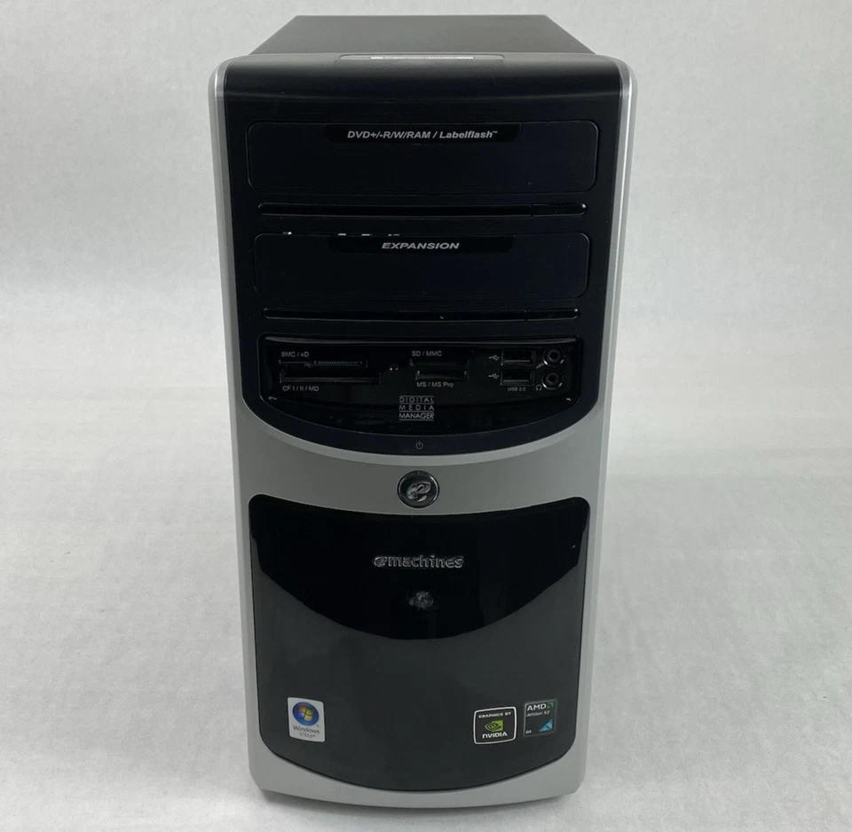 E-Machines ET1161-07 MT AMD Athlon Dual-Core 4050E 2.10GHz 3GB RAM No HDD No OS - Image 2 of 4