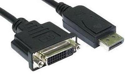 NEW 8'' PNY DISPLAY PORT CABLE 030-0173-000D DP-DVI CABLE SEALED FREE US SHIPPING
