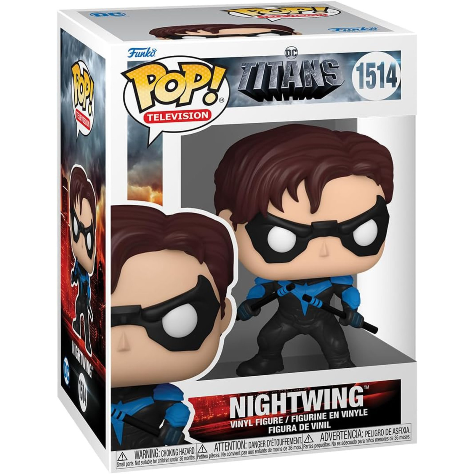 DC Titans - Nightwing #1514 - Funko Pop! Vinyl DC
