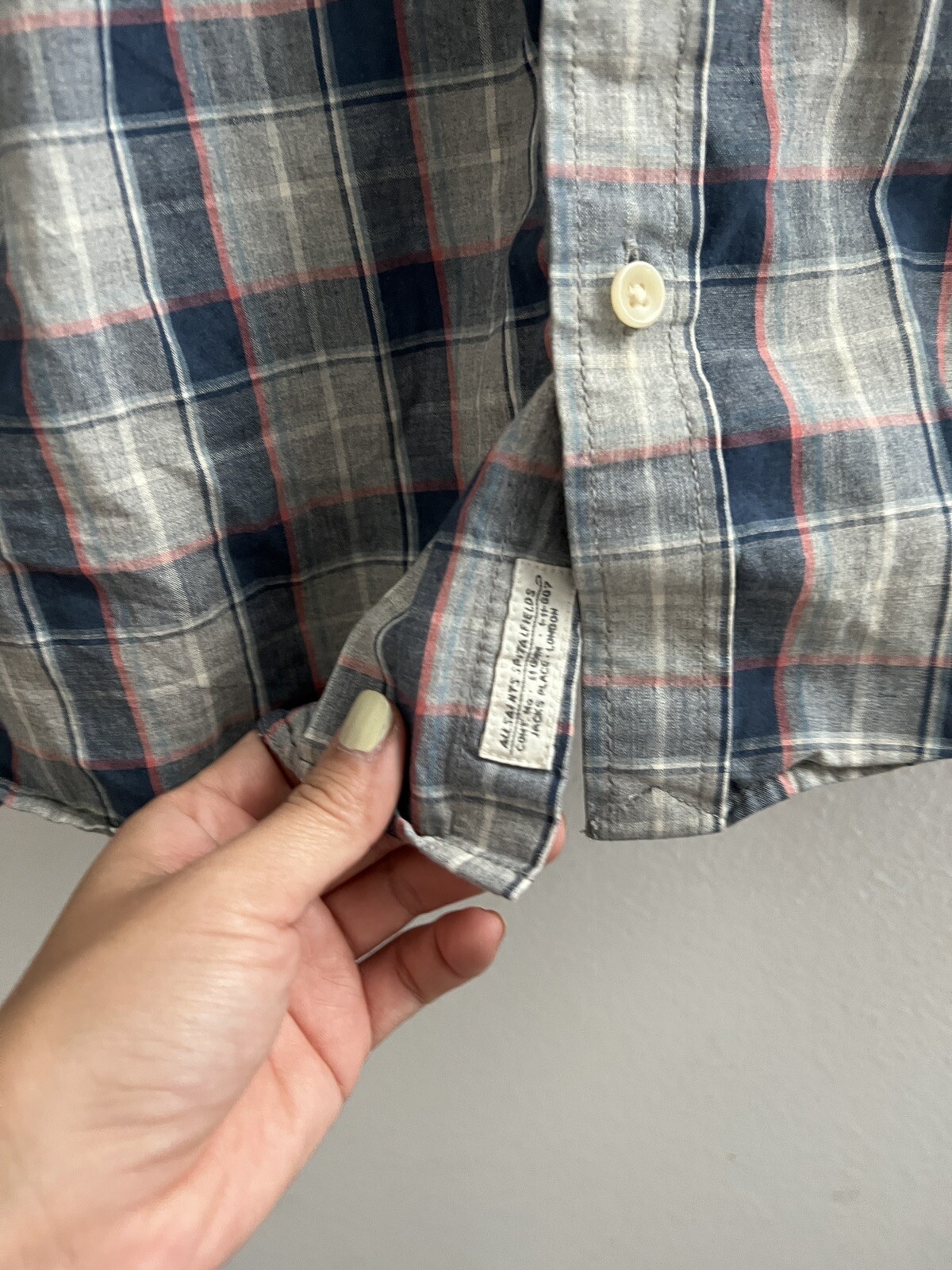 AllSaints x Shuttle Notes Button Down Shirt Size … - image 5