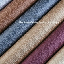 Honeycomb PVC Leather Fabric Plush Back Elastic Upholstery leather Material