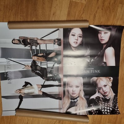 BLACK PINK OFFICIAL 2ND Album Born Pink Limited Edition POSTER K