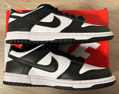 Nike Dunk Low Retro White Black Panda (GS) US 6,5Y 6.5Y EU 39 CW1590-100 UK 6