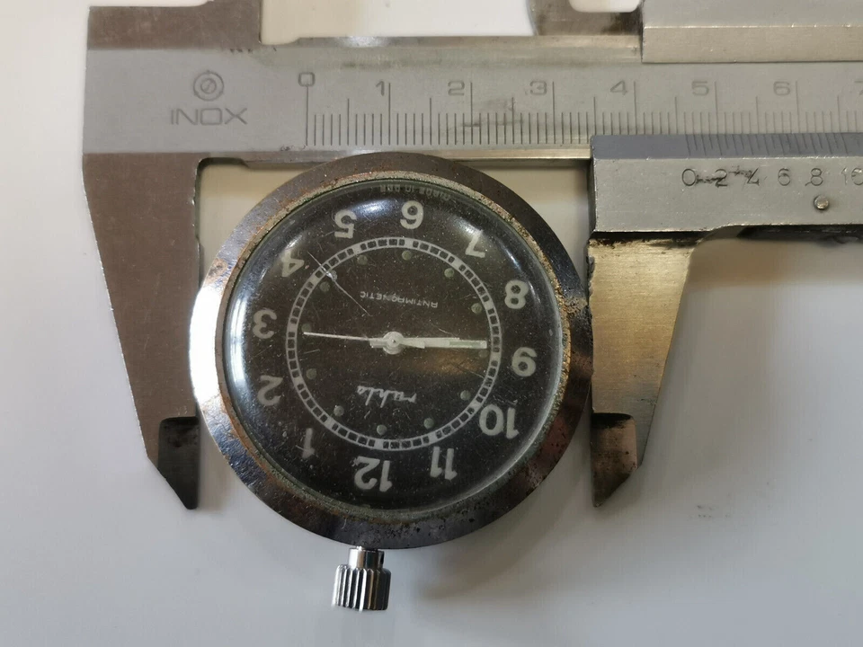 винтажные редкие немецкие карманные часы RUHLA - Изображение 3 из 3