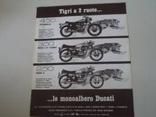 advertising Pubblicità 1970 MOTO DUCATI SCRAMBLER 450/350 MARK 3/250 MARK 3