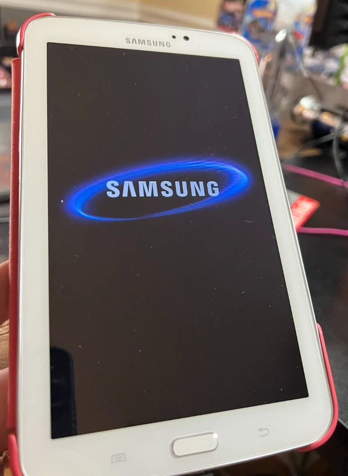 Samsung Galaxy Tab3 SM-T217S Wi-Fi + 3G (Sprint) 7in - white UNLOCKED - Image 2 of 4