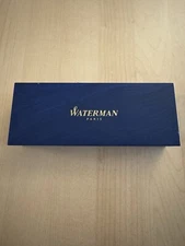 Waterman Expert Rollerball Pen - Circa 1990s - Never Used - Original Box -Black