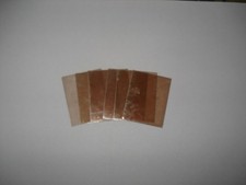 6 FEUILLES DE MICA NATUREL POUR POÊLE A BOIS OU AUTRE 42 X 53