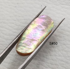Amazing Natural Flashy Abalone Shell Cabochon, Mother Of Pearl Shell Gemstone