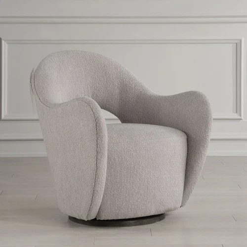 Uttermost Wander Fabric Swivel Chair - Picture 6 of 6