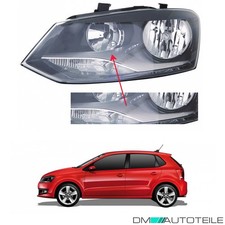 Hauptscheinwerfer Frontscheinwerfer links H7/H7 Motor für VW Polo V (6R1 6C1)